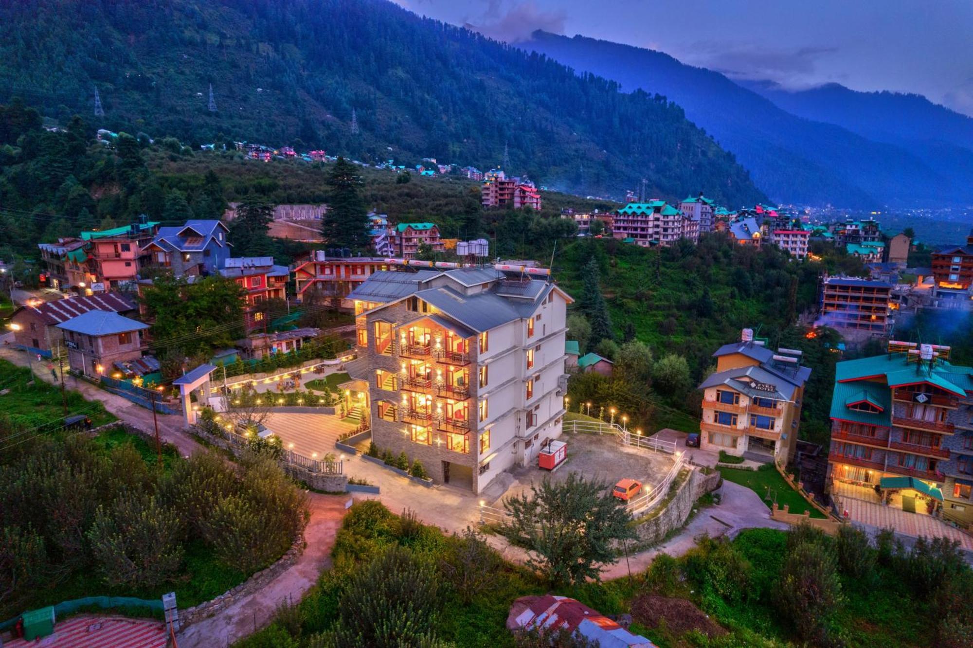 Montana Blues Resort By Snow City Manāli Esterno foto